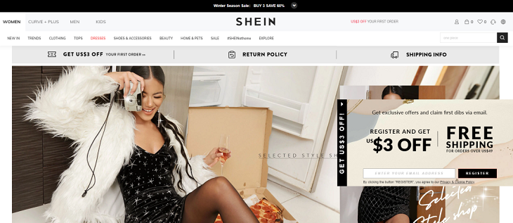 SHEIN在2020年如何做到日發(fā)貨量超過(guò)300萬(wàn)件 ，營(yíng)收近100億美元